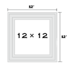 12'' X 12'' Surface-Mounted Panels