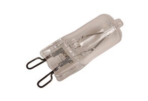 JCD Type Halogen T4 Bulb 25W 130V 2650K G9 CC2V Filament 2000 Avg