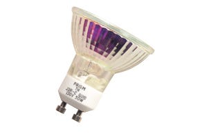 MR16 Halogen Flood with Lens 20W 120V 2800K GU10 2000 Avg Life lighting product image