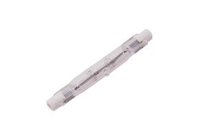 Double Ended J-Type Halogen Clear T3 Bulb 130V 100W 2950K R7S product image