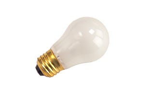 A15 Incandescent Bulb (Fan / Appliance) 25W 2700K Medium (E26)
