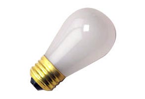 S14 Incandescent Sign Bulb 11W 2700K Medium (E26) 130V Frosted LED product