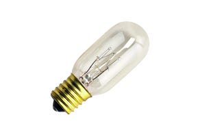 T7 Incandescent Tube 15W 2700K Candelabra 120V Clear Dimmable product image