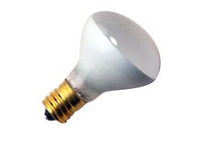 R14 Reflector Flood Incandescent Bulb 40W 2520K Intermediate 130V