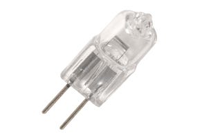 JC Type Halogen T3 Bulb 10W 12V 2800K G4 C-6 Filament 3000 Avg