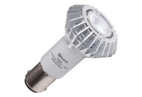 LED R12 Flood 2.6W 31 Degree 2700K BA15D 10-18V - 145 Lumen