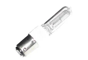 Single Ended JD-Type Halogen Clear T4 Bulb 120V 100W 2950K BA15D Base 1700 Lumens 2000 Avg Life 99 CRI Dimmable