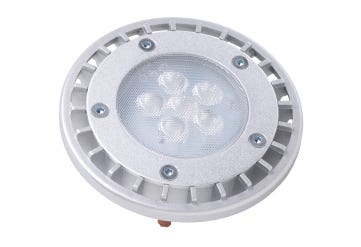 LED PAR36 Wide Flood 6W 2700K 32 MP-Term Wet Location Silver