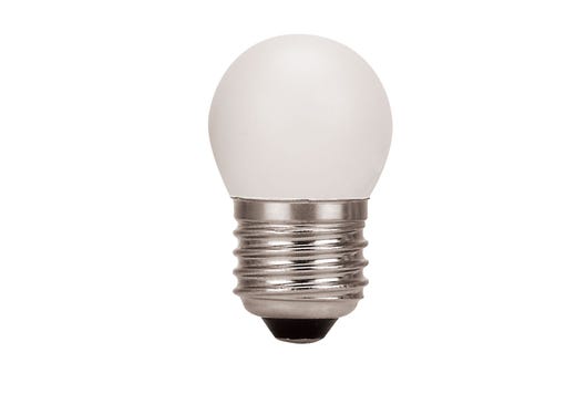LED Sign S-Type S11 Lamp White 1.2W White 120V 35 Lumen Medium