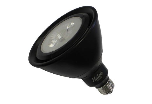 LED PAR38 Narrow Flood 17W 2700K Dimmable 25 Degree E26 High CRI Black Housing 120V - 1370 Lumen - 50000 hours - 90CRI