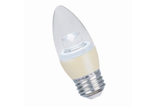 LED Bullet (B11) Chandelier Bulb Cream Medium (E26) 120V 300 lighting product image