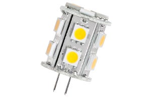 LED JC Lamp 1.5W 3000K 10-18V 150 Lumen G4 82 CRI Non-Dimmable