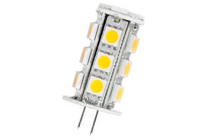 LED JC Lamp 2.4W 5000K 10-18V 260 Lumen G4 82 CRI Non-Dimmable LED product