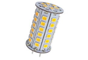 LED JC Lamp 5.5W 3000K 10-18V 550 Lumen GY6.35 Omnidirectional lighting product image