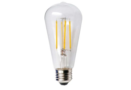 LED S19 Shape Filament Bulb Clear Medium (E26) 120V 500 Lumen product image