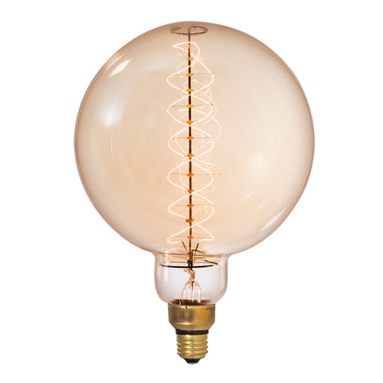 60W GLOBE SHAPED GRAND NOSTALGIC SPIRAL E26 120V