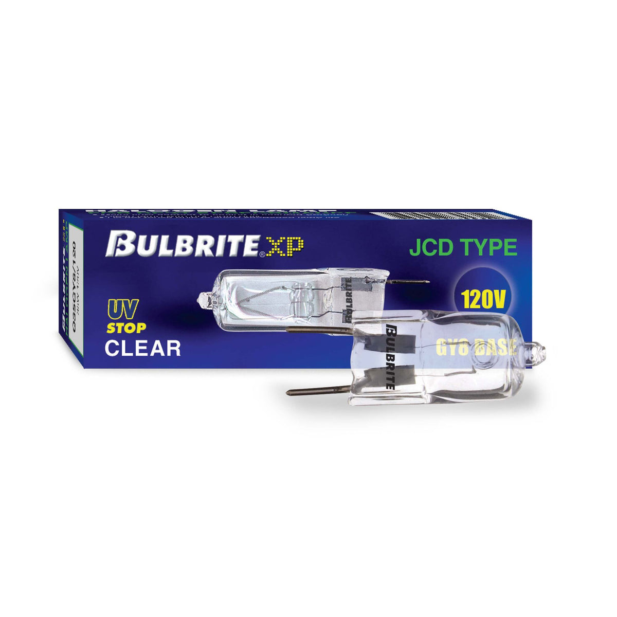 Bulbrite 35W Dimmable Clear T4 Bi – Pin (GY8) Mini Halogen Light Bulbs, 5-Pack