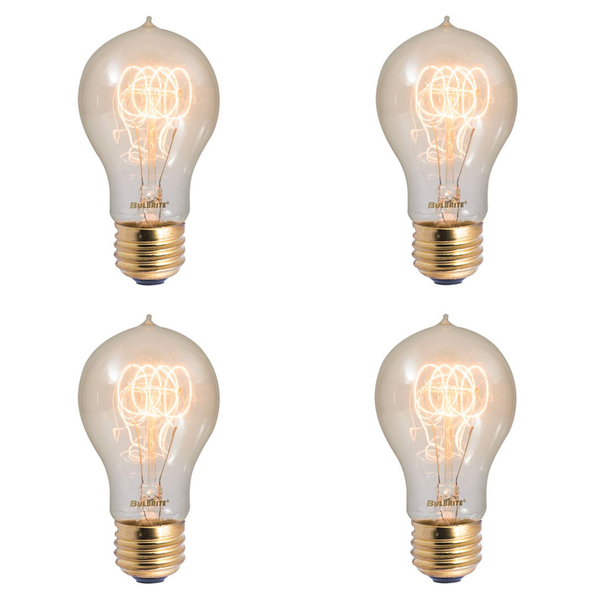 60W A19 NOSTALGIC LOOP E26 120V-4PK