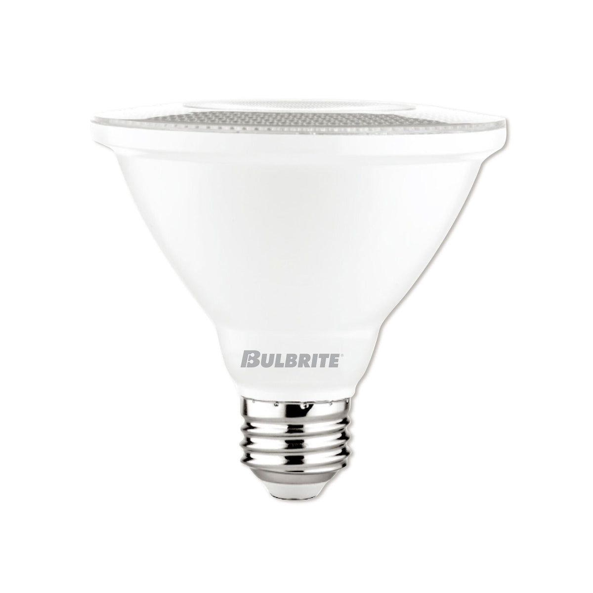 Bulbrite Pack of (4) 10 Watt Dimmable Flood PAR30 Short Neck Medium (E26) LED Light Bulb - 4000K (Cool White Light), 800 Lumens