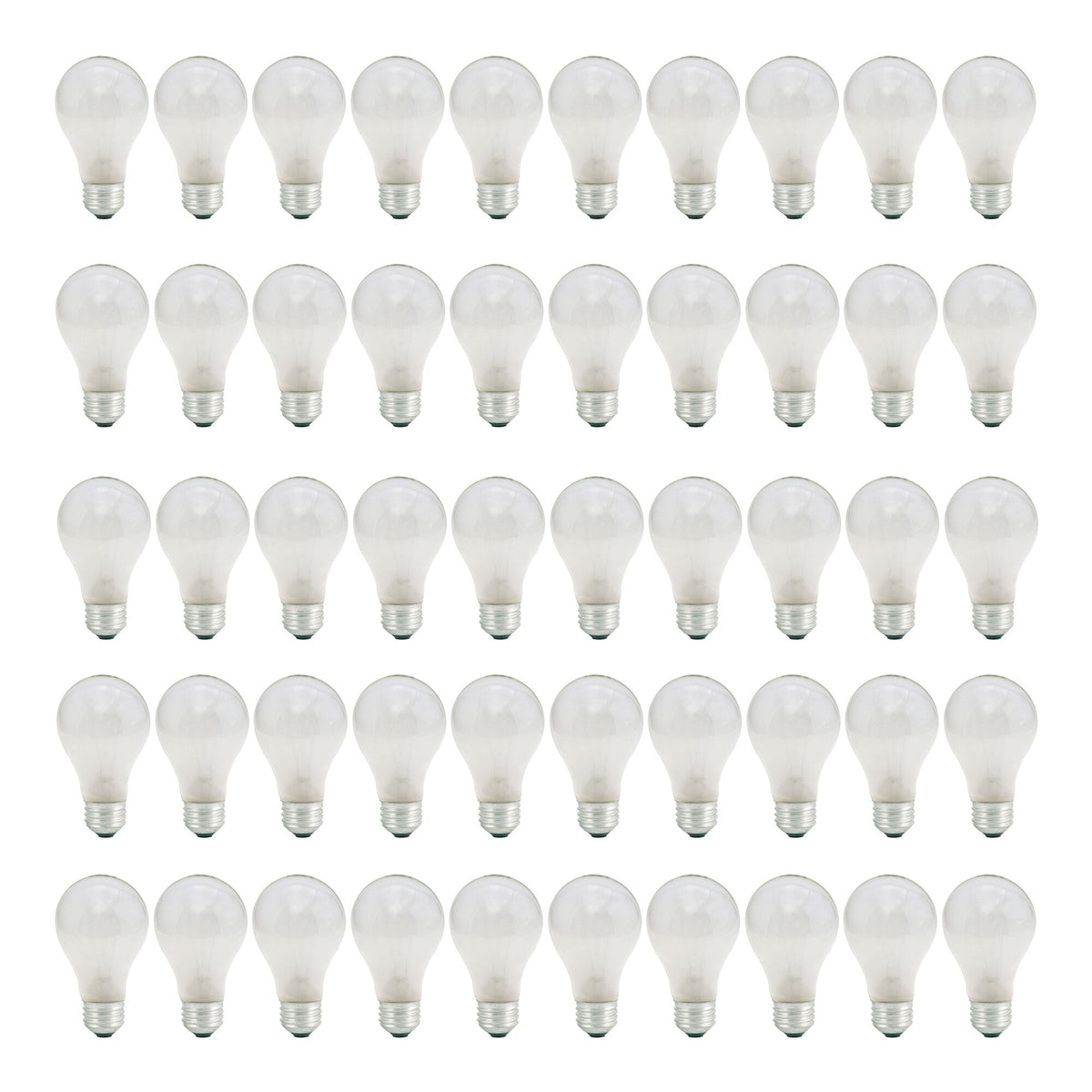 25W A19 FROST E26 130V-50PK