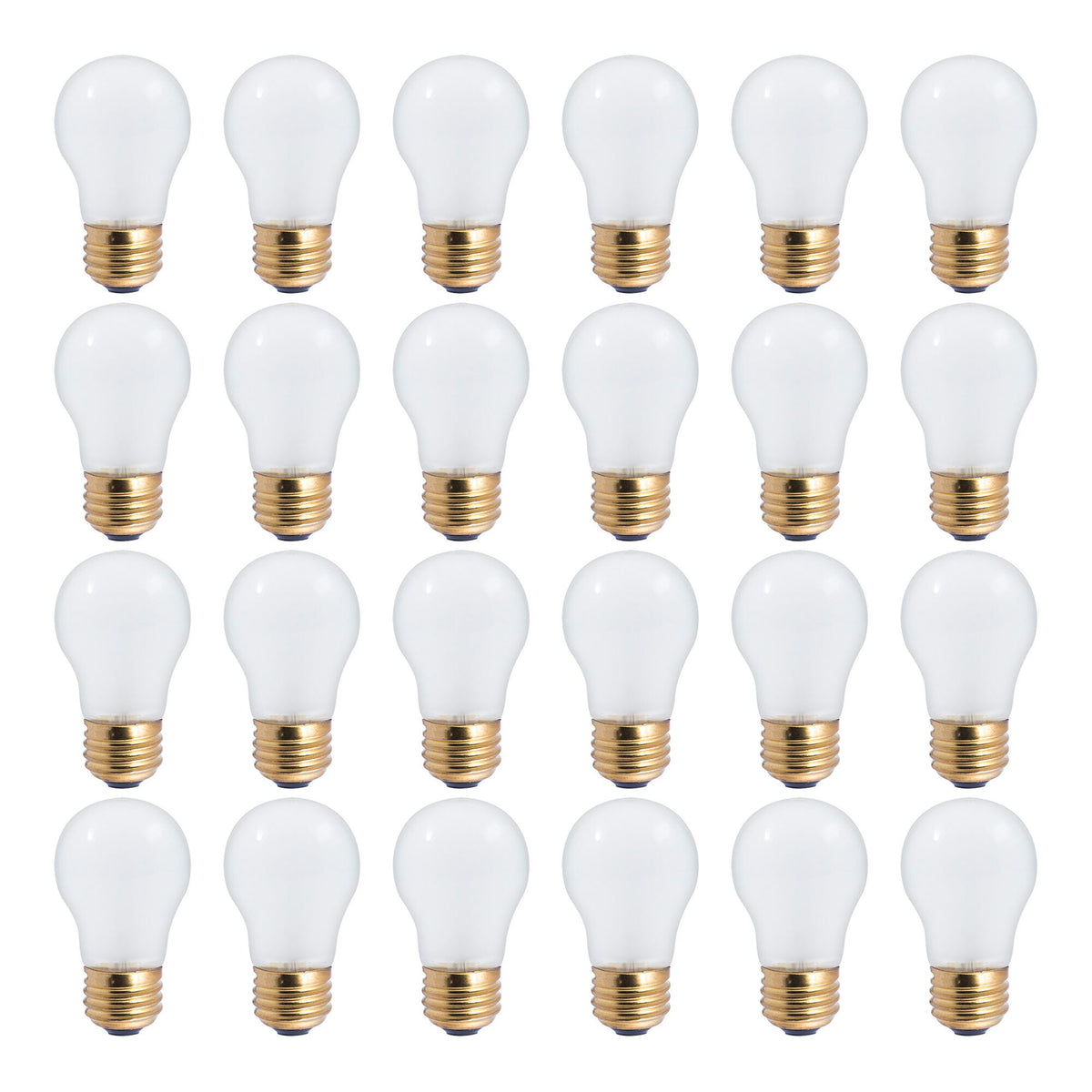 25W A19 FROST E26 12V-24PK