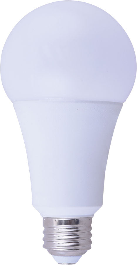 17W A21 LED Bulb, E26, 2700K, 1600 Lumens, JA8/Title 20 in Frosted finish