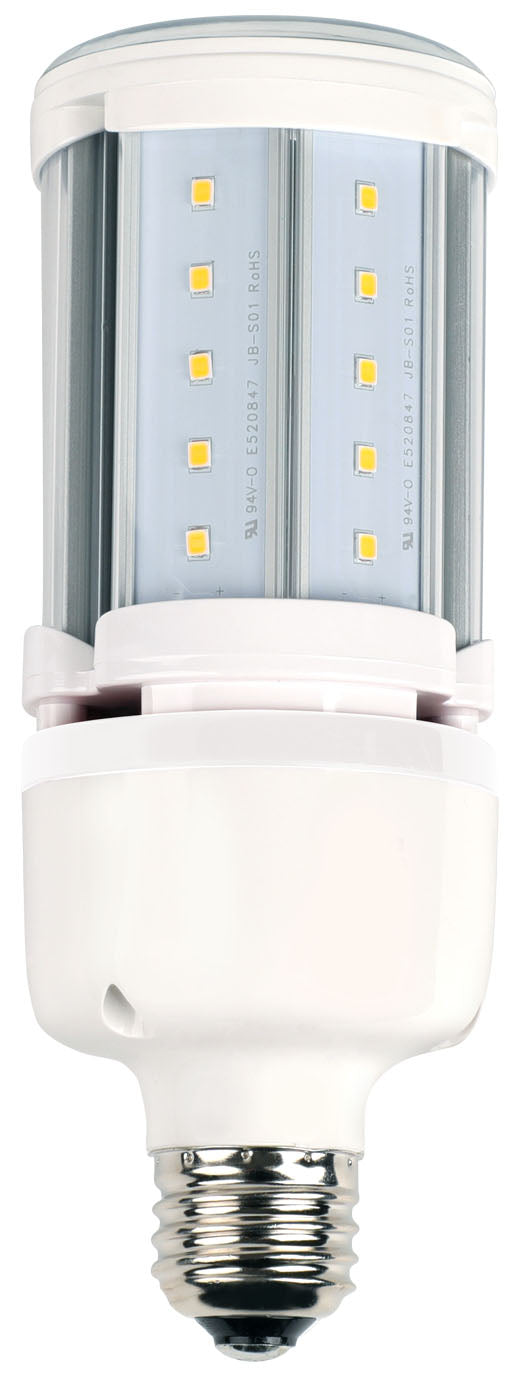18W LED HID Retrofit Lamp, E26, 5000K, 2790 Lumens, 120V-277V
