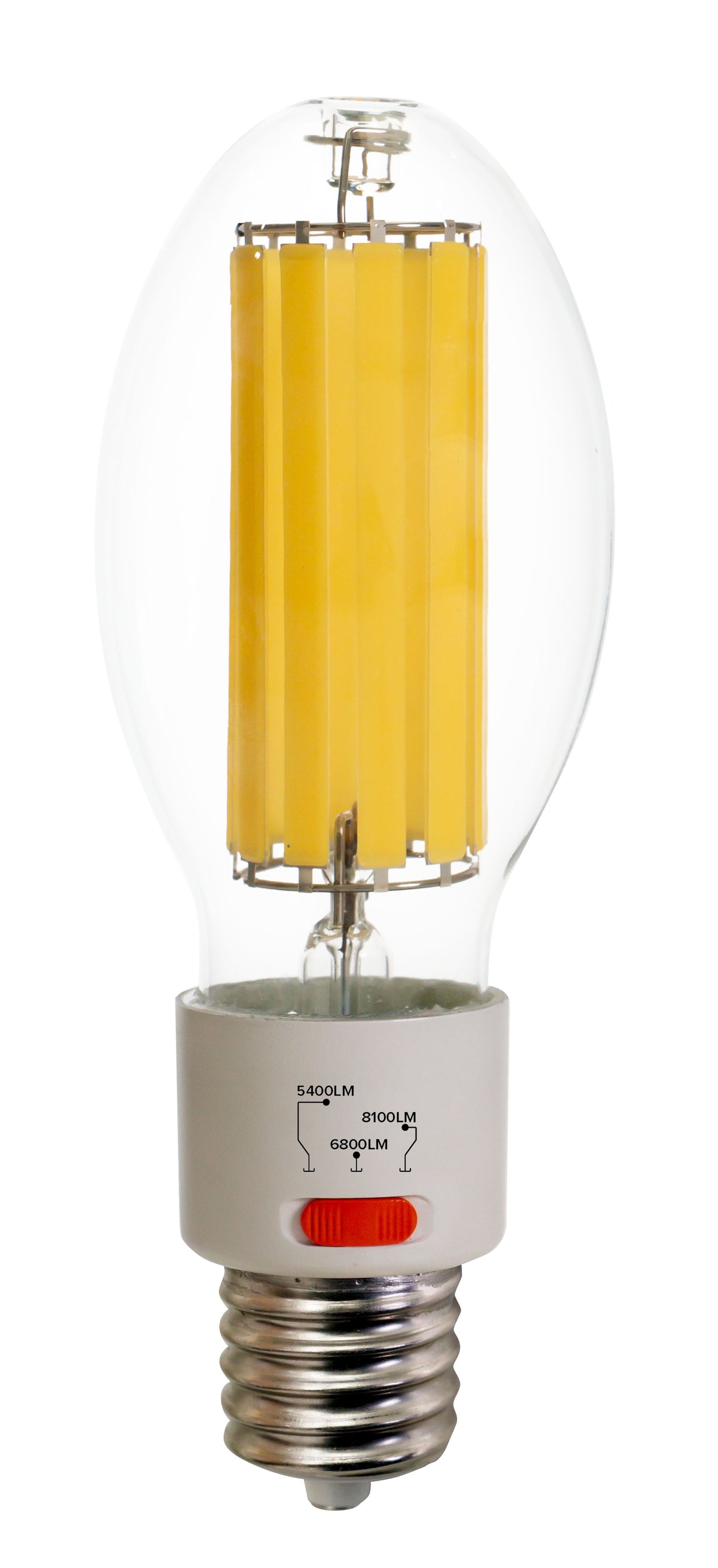 LED Hid Filament Retrofit Lamp - 30/38/45W LED Filament HID Retrofit Lamp, ED28, EX39, 5000K, 5850/7400/8750 Lumens