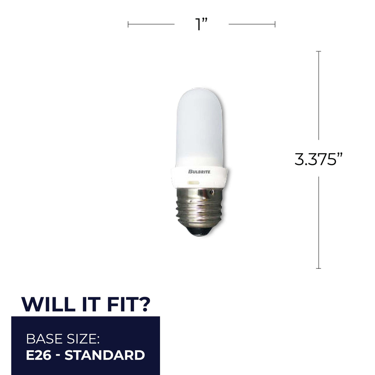 Bulbrite Incandescent 100W G40 Light Bulbs with a White Finish and E26 Medium Base, 2900K Soft White Light, 5-Pack