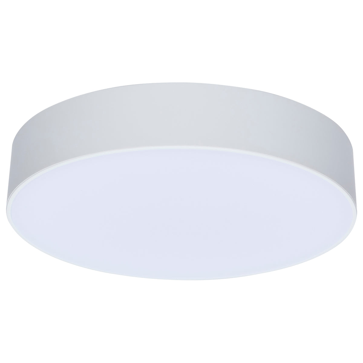 9 Watt 5 Inch Trimless Surface Mount - 27K/3K/35K/4K/5K - Line Voltage Dimmable - White Finish - 120 Volt