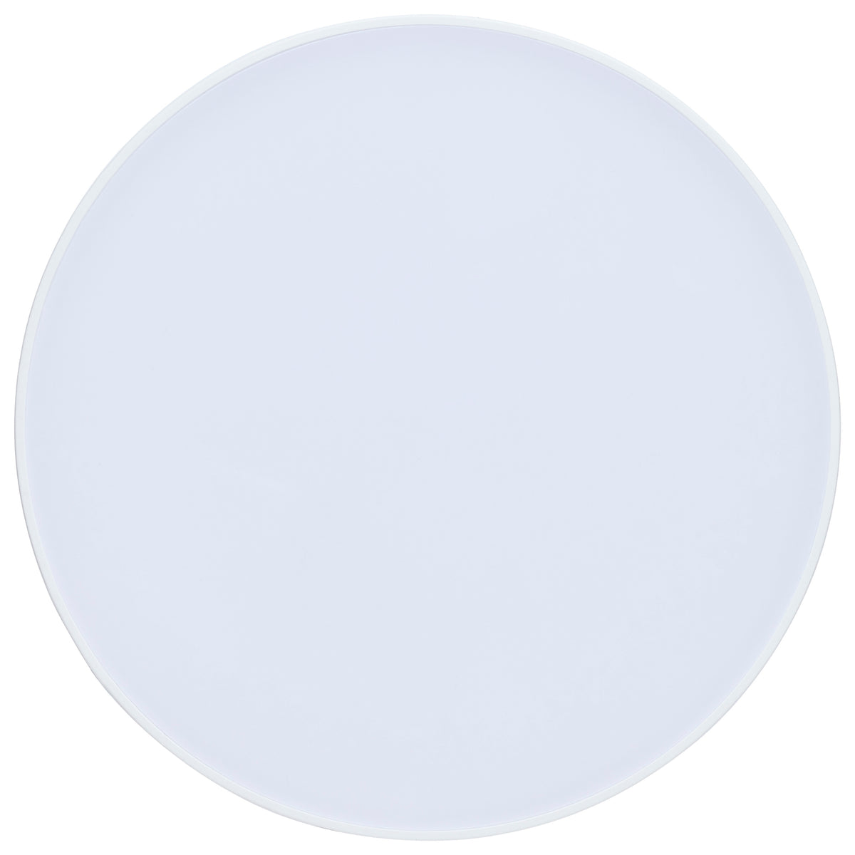 9 Watt 5 Inch Trimless Surface Mount - 27K/3K/35K/4K/5K CCT - Line Voltage Dimmable - White Finish - 120 Volt