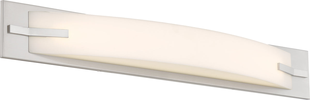 Bow LED 31 in. - Vanity Fixture - Brushed Nickel Finish lighting product