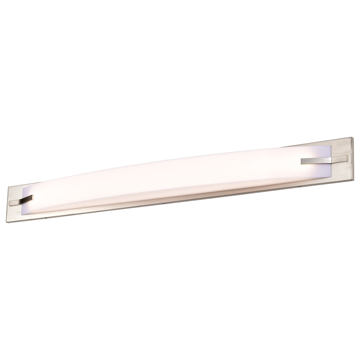 Bow LED 43 in. - Vanity Fixture - Brushed Nickel Finish