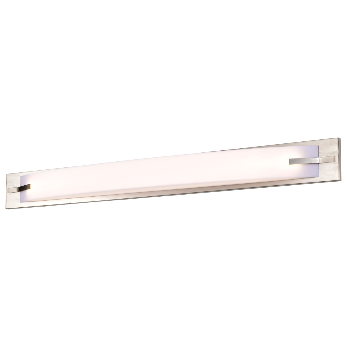 Bow LED 43 in. - Vanity Fixture - Brushed Nickel Finish