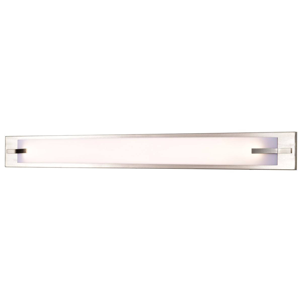 Bow LED 43 in. - Vanity Fixture - Brushed Nickel Finish