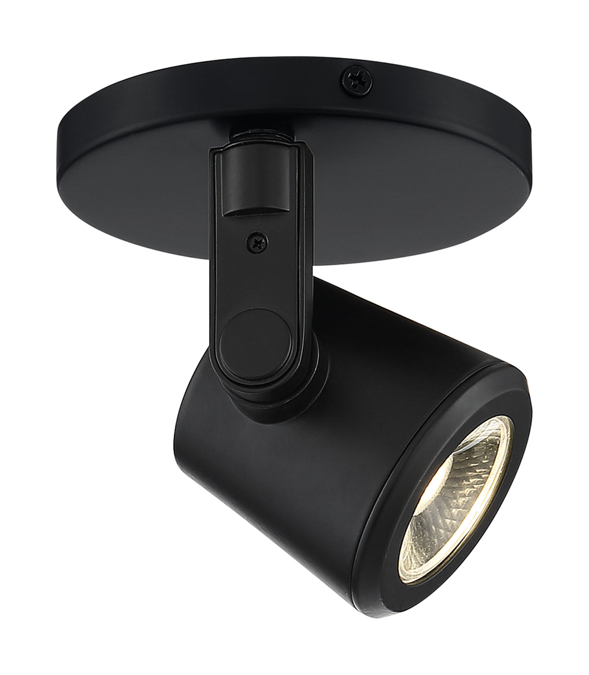 12 Watt - LED - Black - Taper Back - Monopoint - 3000K - 36 deg. Beam Angle