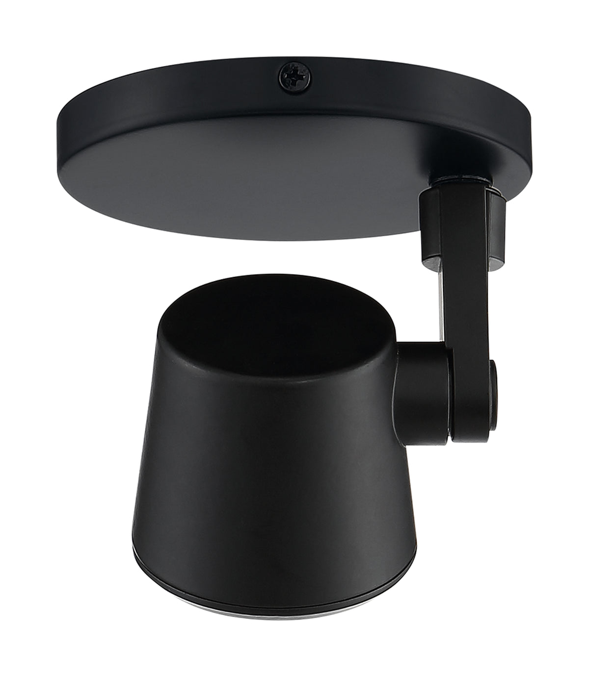 12 Watt - LED - Black - Taper Back - Monopoint - 3000K - 36 deg. Beam Angle