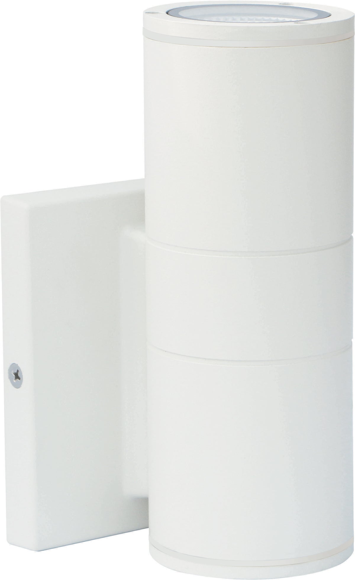 1 Light - LED Small Up or Down Sconce Fixture - White Finish - 10W - 120/277V bulb or fixture view