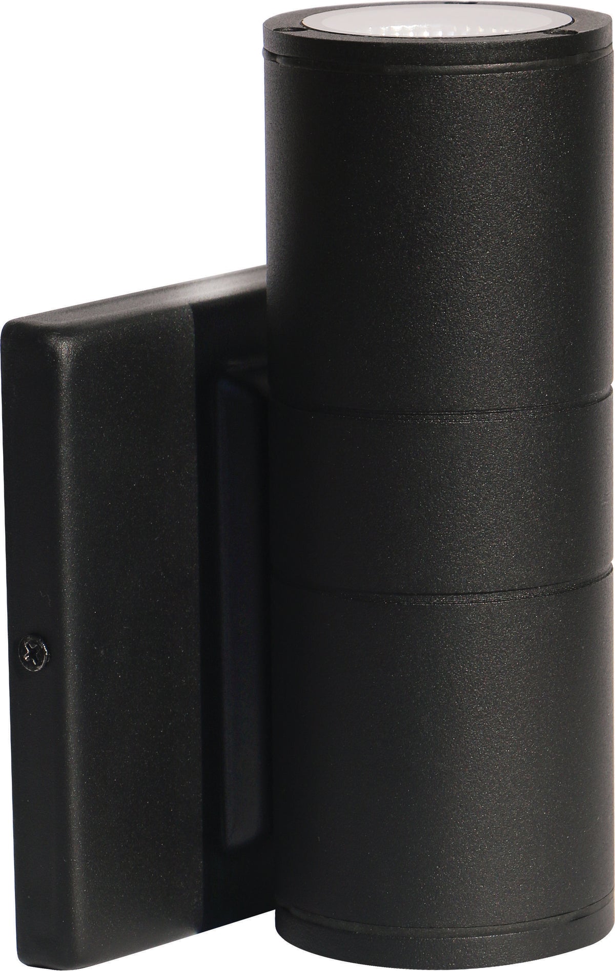 1 Light - LED Small Up or Down Sconce Fixture - Black Finish - 10W - 120/277V lighting product