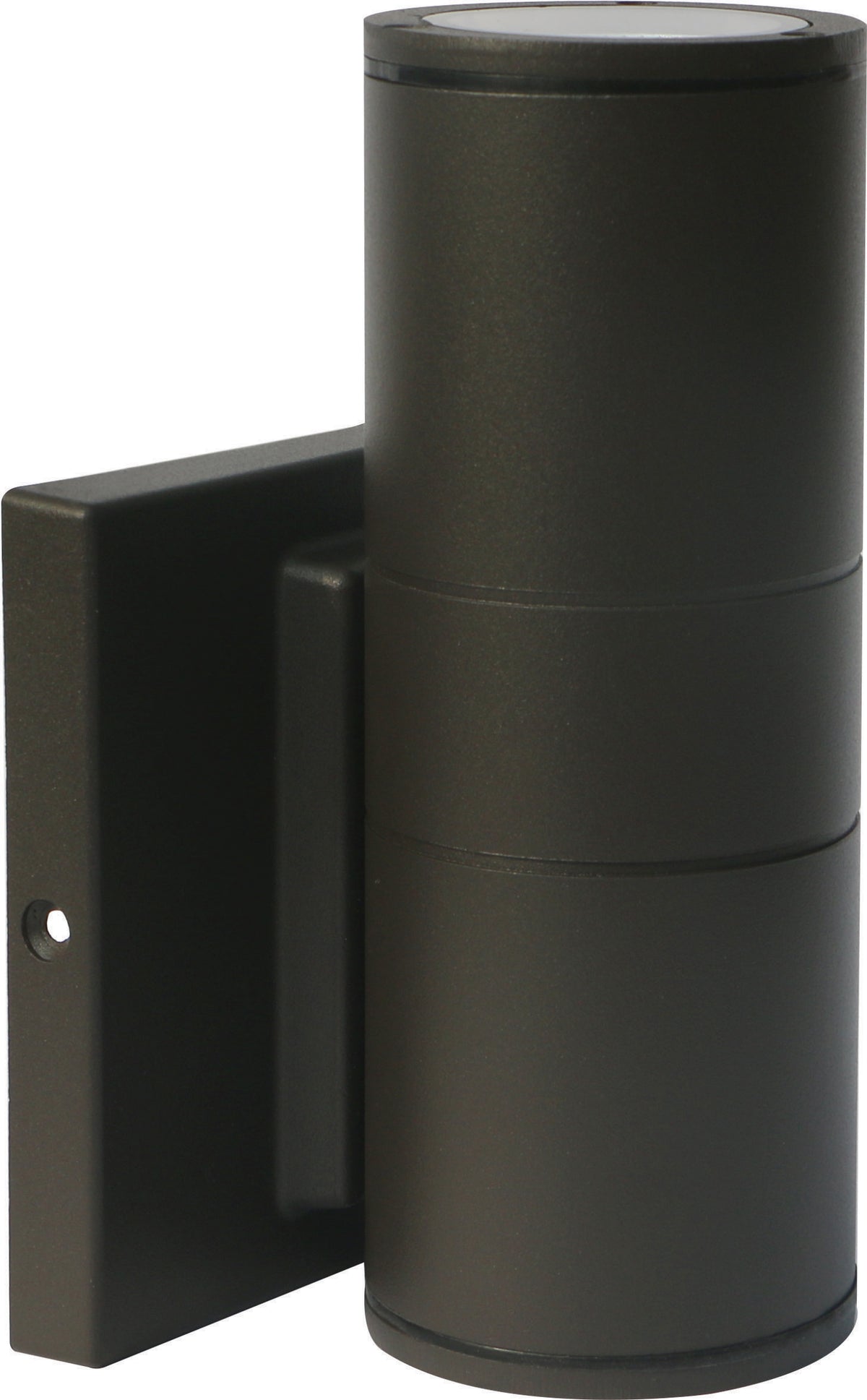 1 Light - LED Small Up or Down Sconce Fixture - Bronze Finish - 10W - 120/277V for commercial spaces and outdoor applications