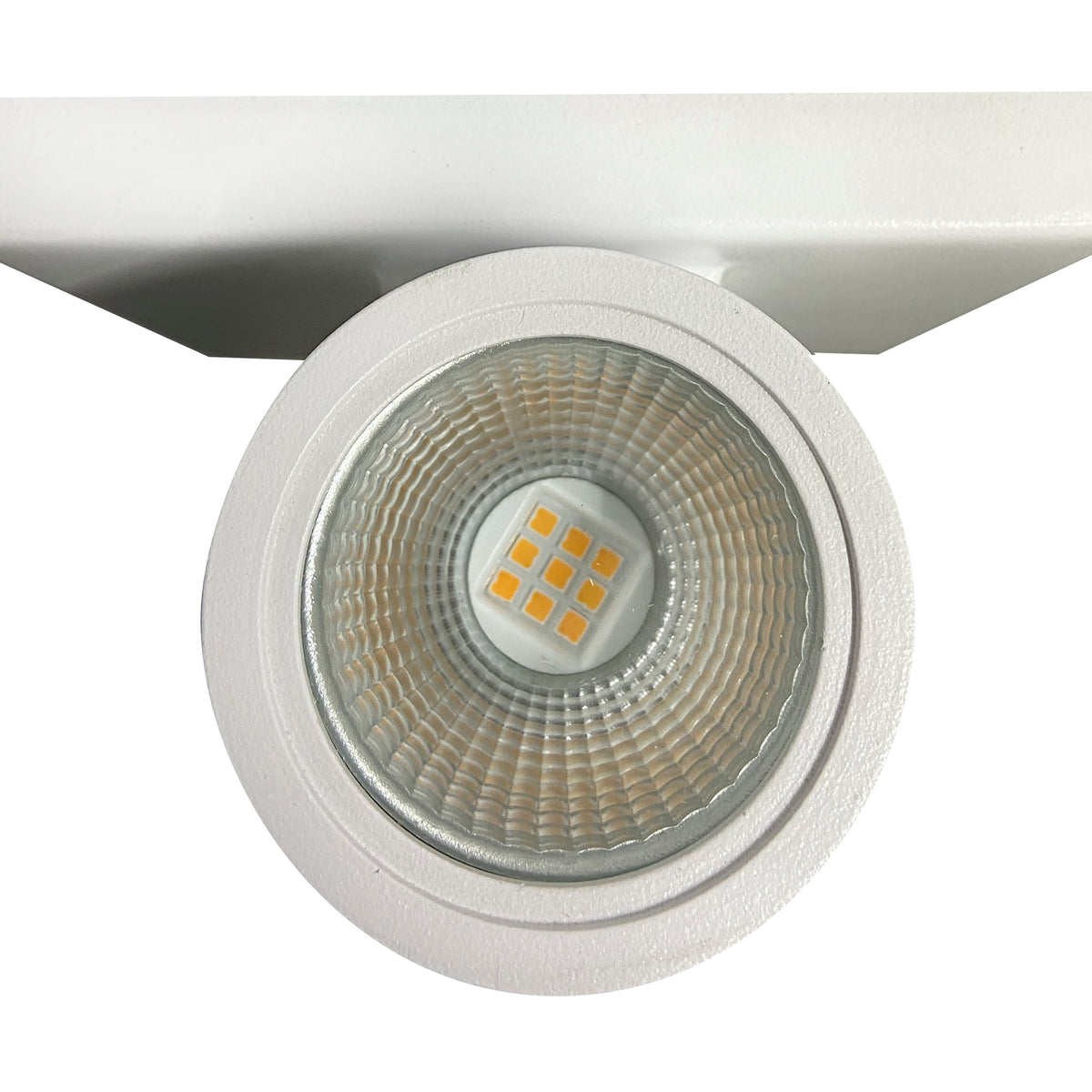 2 Light - LED Small Up and Down Sconce Fixture - White Finish - 10W - 120/277V