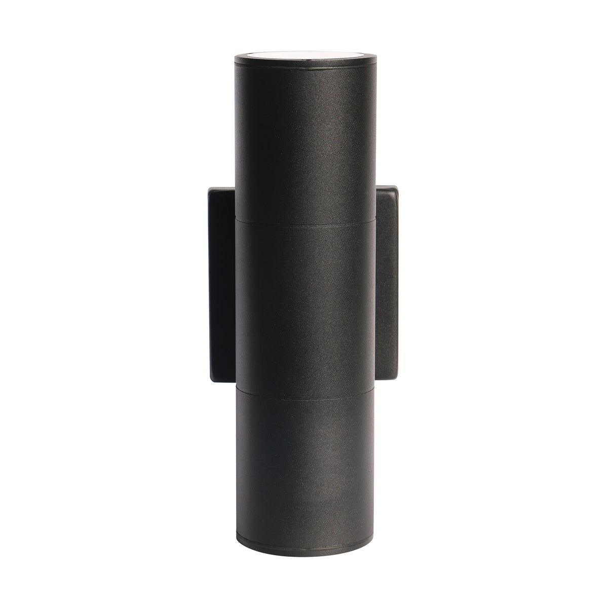 2 Light - LED Large Up and Down Sconce Fixture - Black Finish - 20W - 120/277V