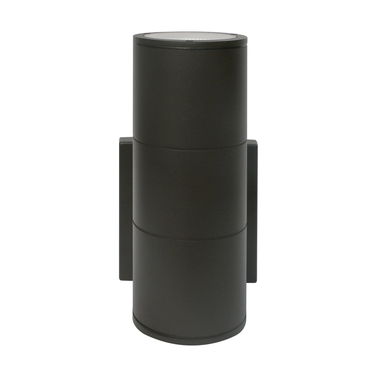 1 Light - LED Large Up or Down Sconce Fixture - Bronze Finish - 10W - 120/277V