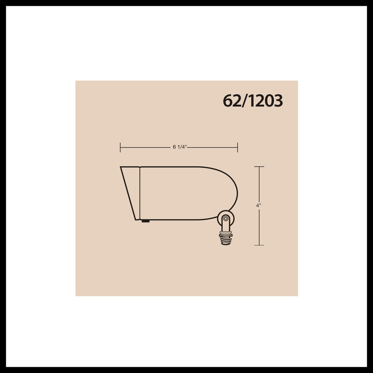 LED Landscape Flood 9W - Dark Gray Finish