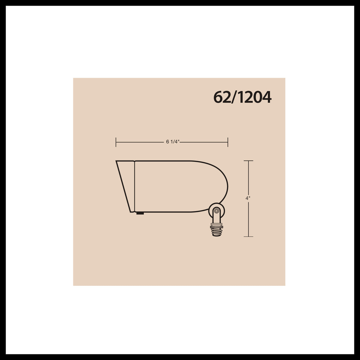 LED Landscape Flood 9W - Light - Gray Finish