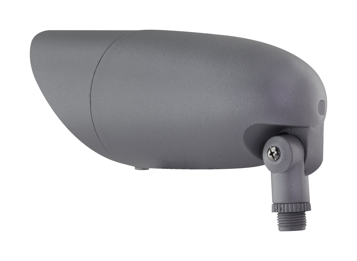 LED Landscape Flood 12 Watt - 3000K - Light Gray Finish