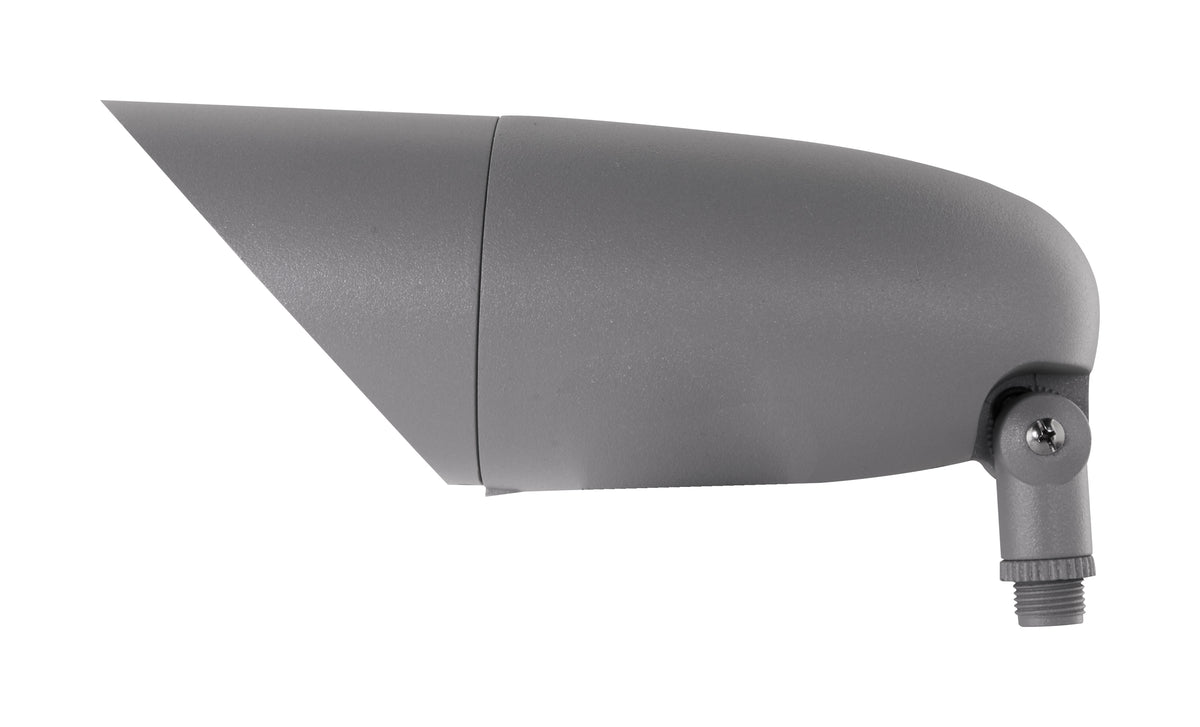 LED Landscape Flood 12 Watt - 3000K - Light Gray Finish