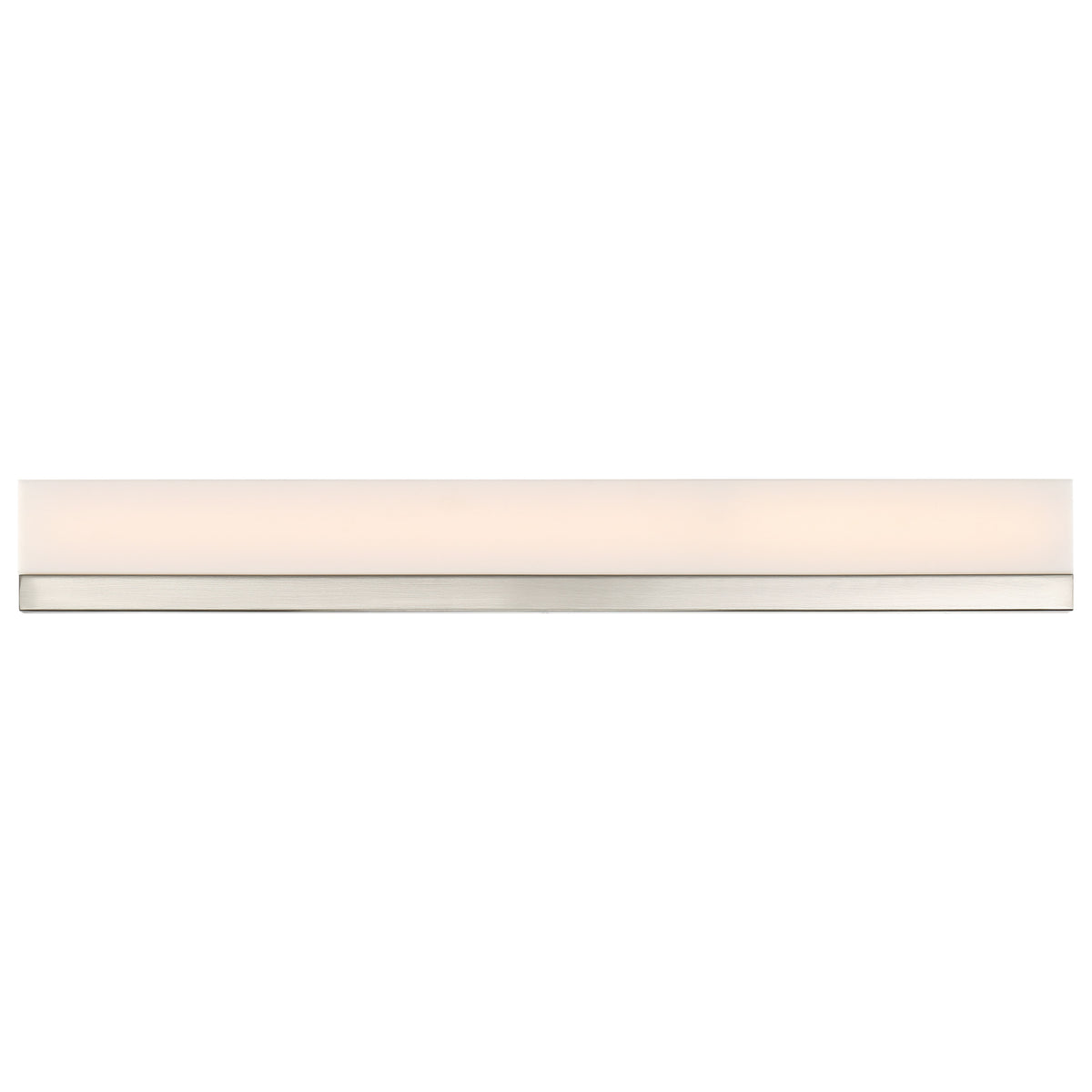 Jackson - LED Large Vanity - Brushed Nickel Finish with White Acrylic lighting product