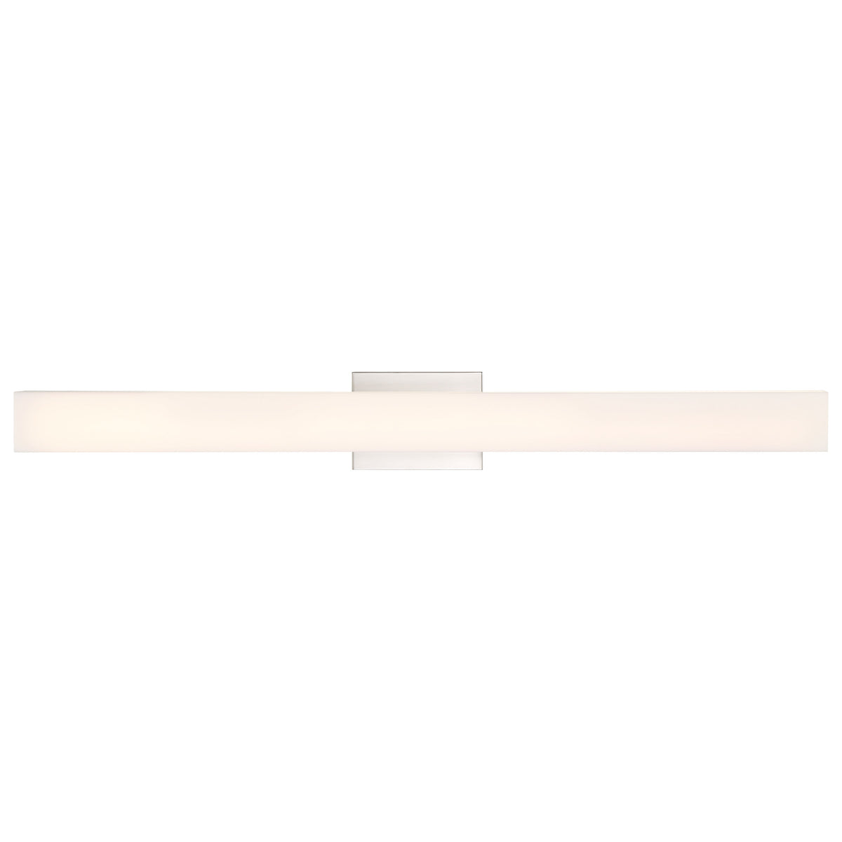 Jess - LED Large Vanity - Brushed Nickel Finish with White Acrylic product image
