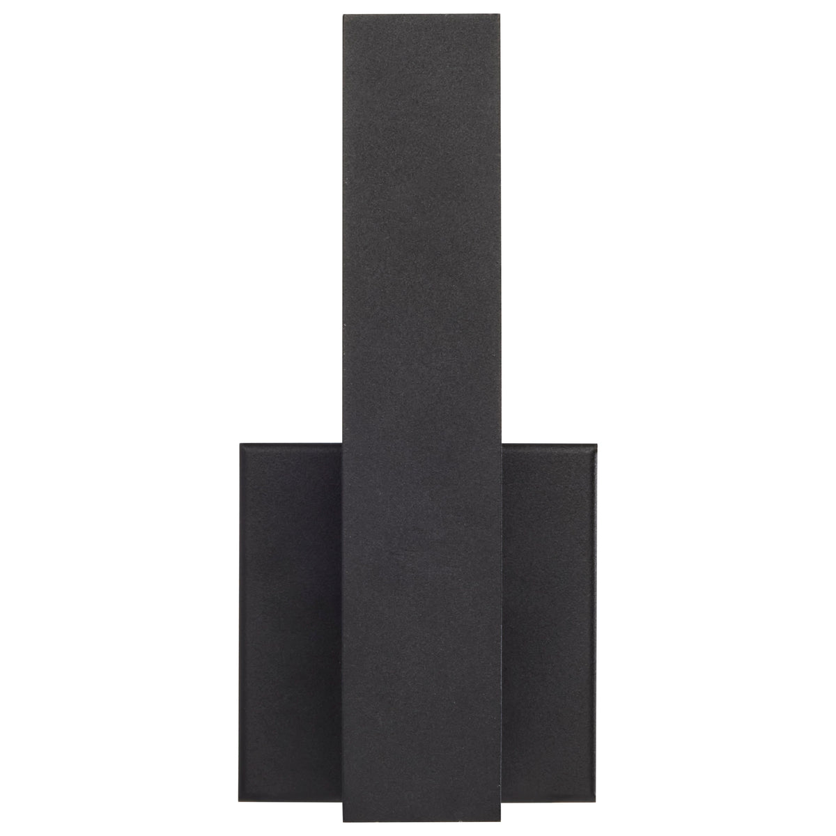 Raven LED Outdoor Sconce - 10 Inch - Textured Matte Black Finish - 8 Watts - 3000K